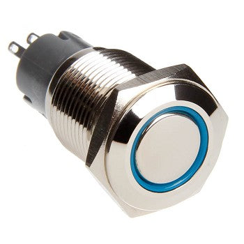 Race Sport RS-2P16MM-LEDB LED Push Button Switch