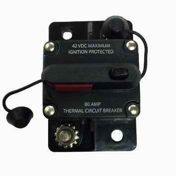 WirthCo 31201 Manual-Reset Circuit Breaker - 80 Amp