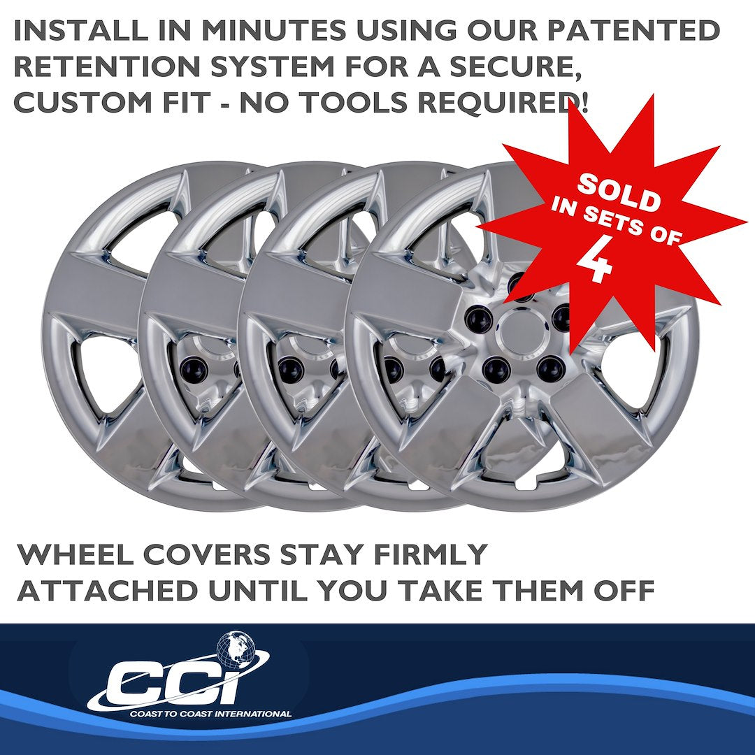 Coast To Coast 44316C Rogue 16-Inch Chrome Wheel Covers - image 4
