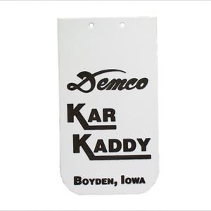 Demco RV Kar Kaddy Single Fender ABS Thermoplastic Mud Flap (01769)