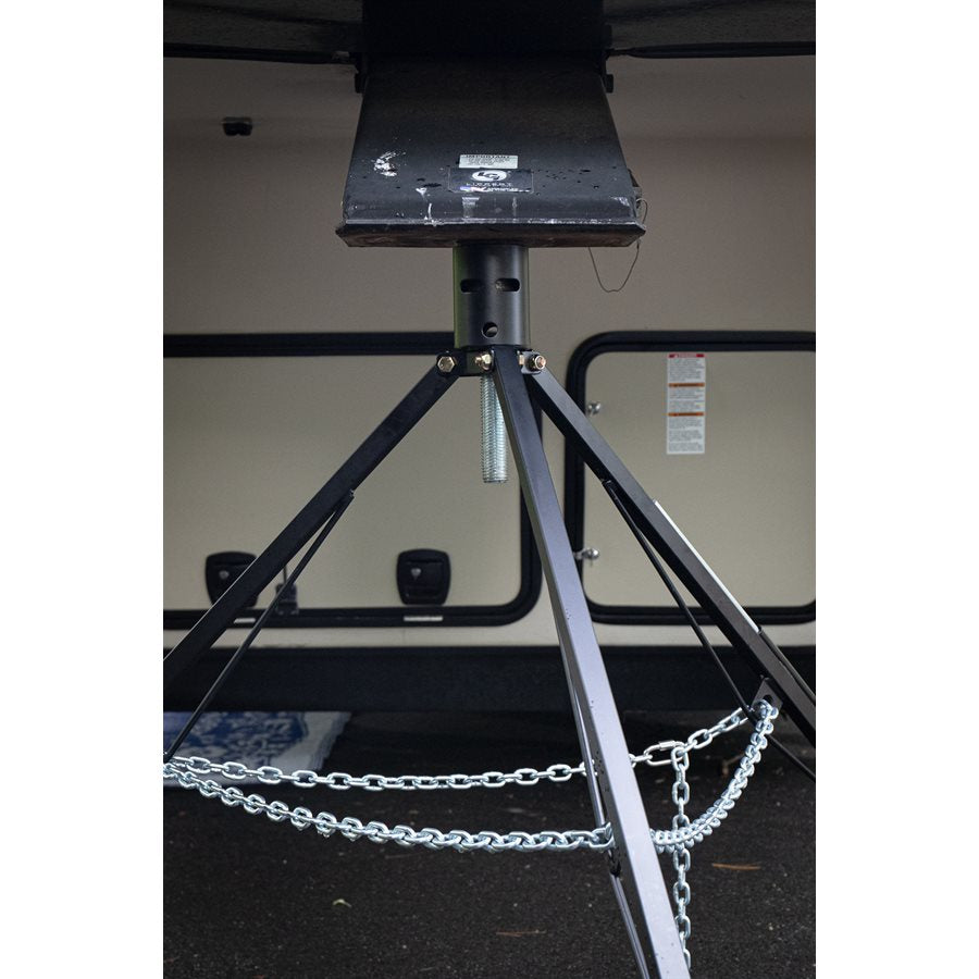 Camco 48855 Fifth Wheel Trailer Hitch King Pin Stabilizer Jack Stand - image 17