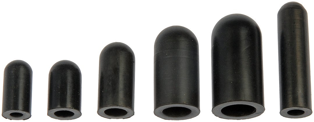Dorman (OE Solutions) 47388 30-Piece Black Rubber Vacuum Cap Set - image 1