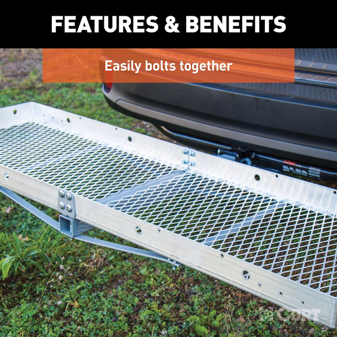 Curt 18100 Trailer Hitch Cargo Carrier - image 4