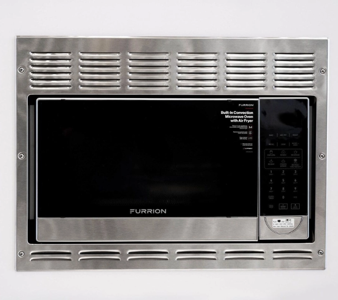 Furrion RV Microwave Oven with Air Fryer & Convection 1.1 Cu Ft Stainless Steel