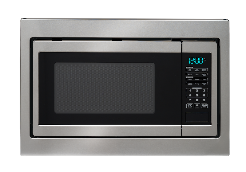 High Pointe EM923MI2-PORA-BK Flatbed Microwave Oven 1.0 Cu Ft