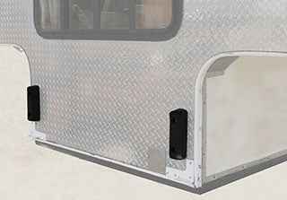 TorkLift A7001 Truck Camper Bulkhead Rubber Bumpers Set of 2