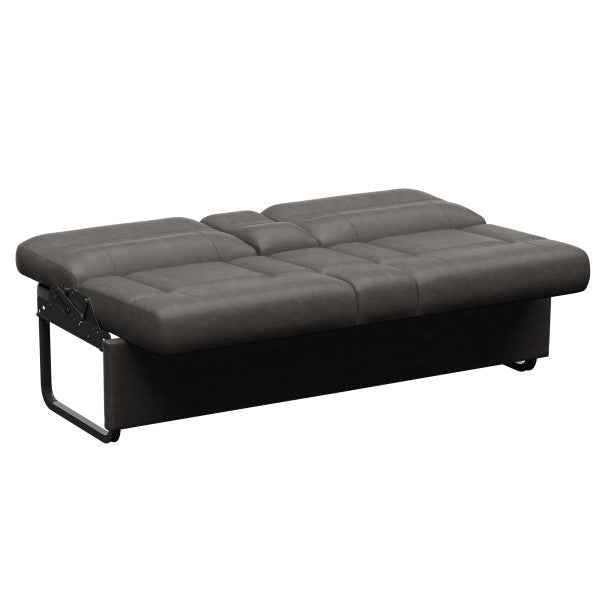 Thomas Payne Jackknife Sleeper Sofa with Console 62" McCoy Brown 2024044392