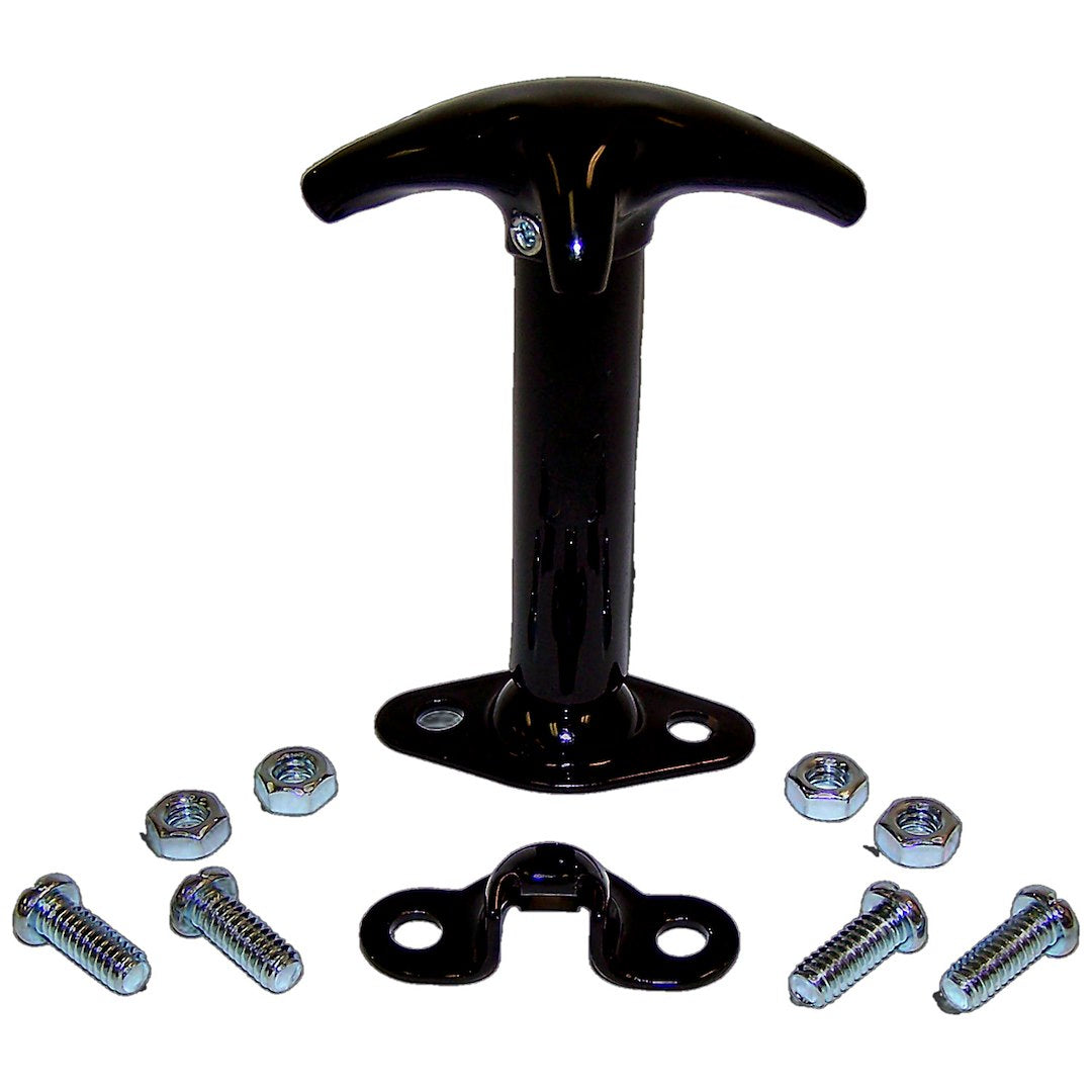 Crown Automotive HC2 Black CJ Hood Catch Kit - image 2