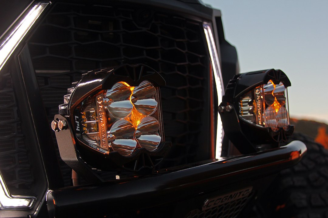 Baja Design LP4 Pro 60 Watt Forward Projecting Light/ 15 Watt Peripheral Light/ 4.83 Watt Backlight LED Driving/ Fog Light 297813 - image 2