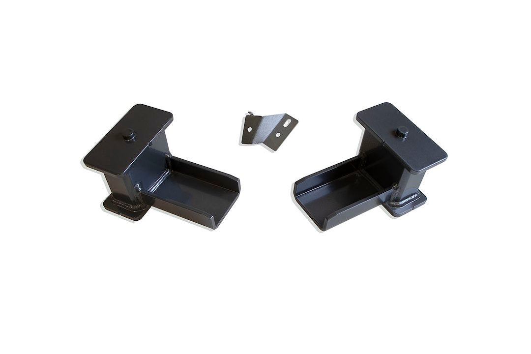 MaxTrac 903340 4-Inch Cast-Iron Leaf Spring Block Kit