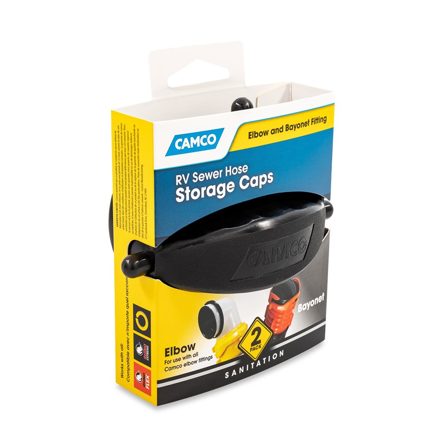 Camco Sewer Cap (39753) – Material: Plastic