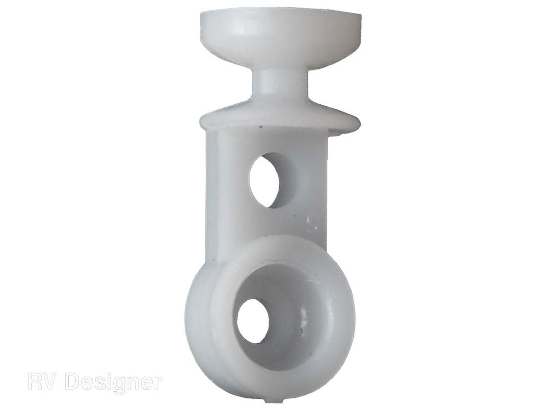 RV Designer Window Curtain Glider (A106) – Material: Plastic