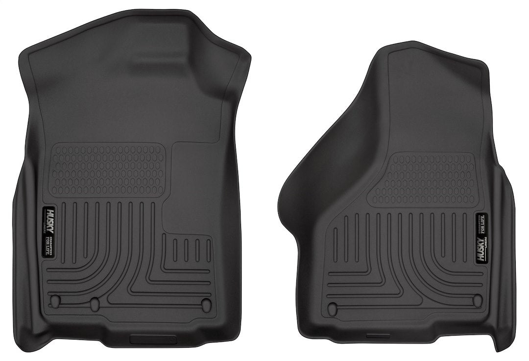 Husky Liners 18031 Molded Floor Liners - 2 Piece, Black