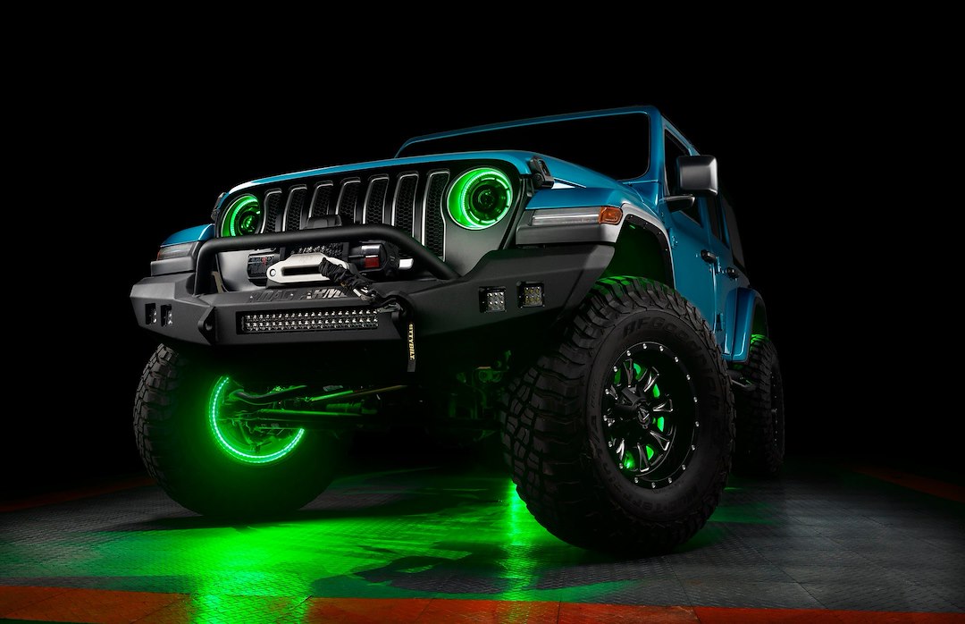 Oracle Lighting 4215-339 RGB+White LED Wheel Ring