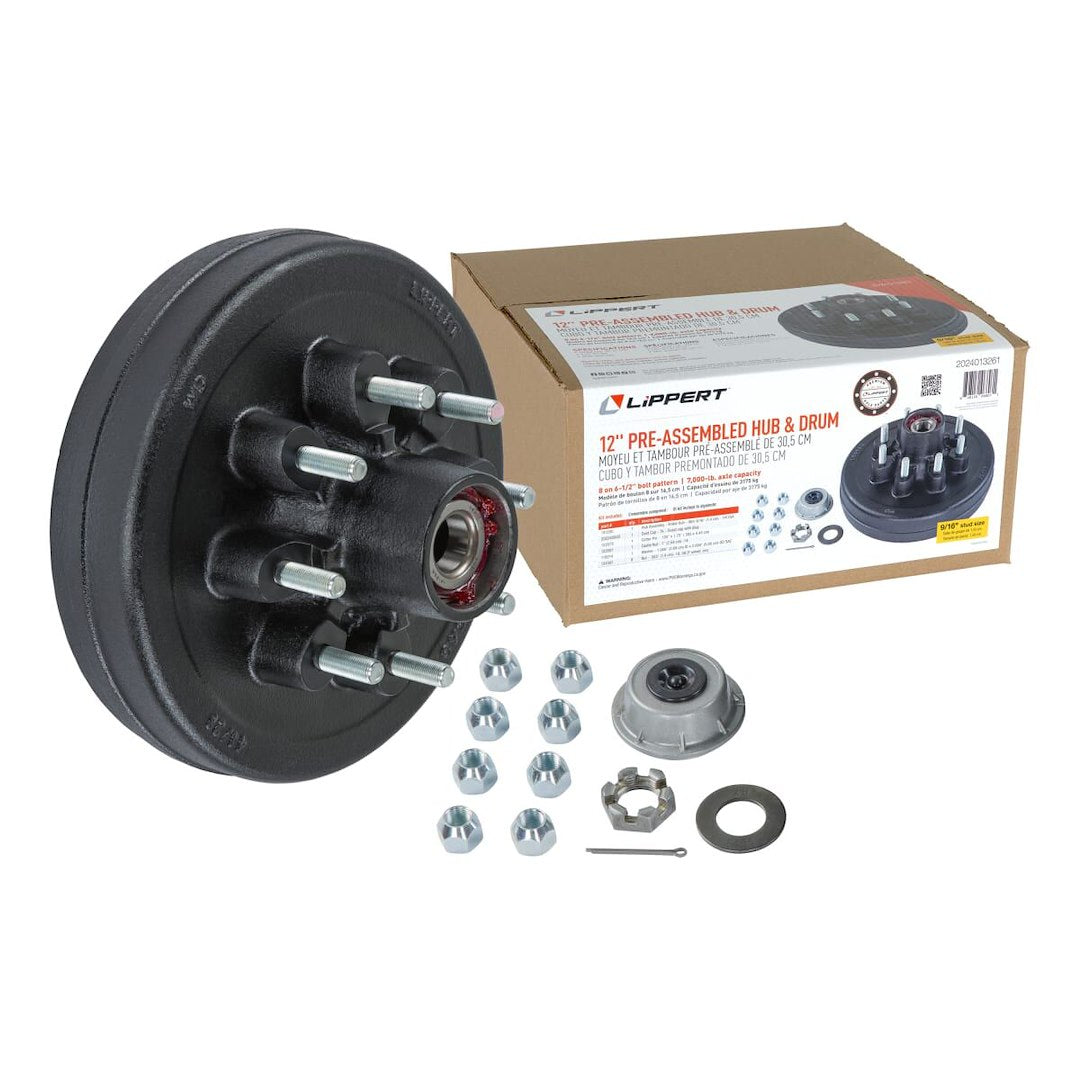 Lippert Components 2024013261 Trailer Brake Hub Assembly - image 1