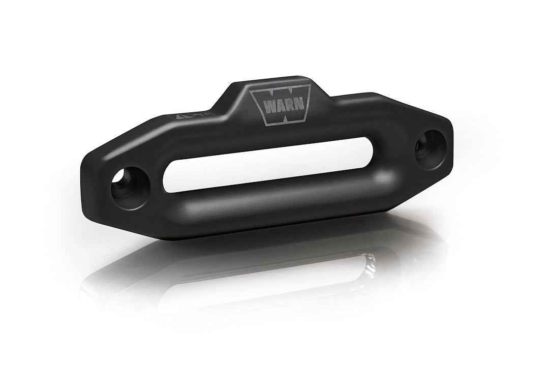 Warn 100333 Aluminum Hawse Winch Fairlead - Black