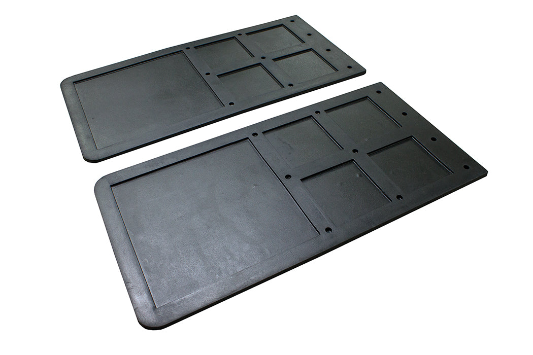 Go Industries 723 Rubber Mud Flaps for Chevy Single-Wheel Trucks