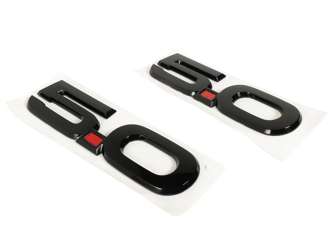 Ford Performance M-1447-M50ab Mustang 5.0L Fender Emblem