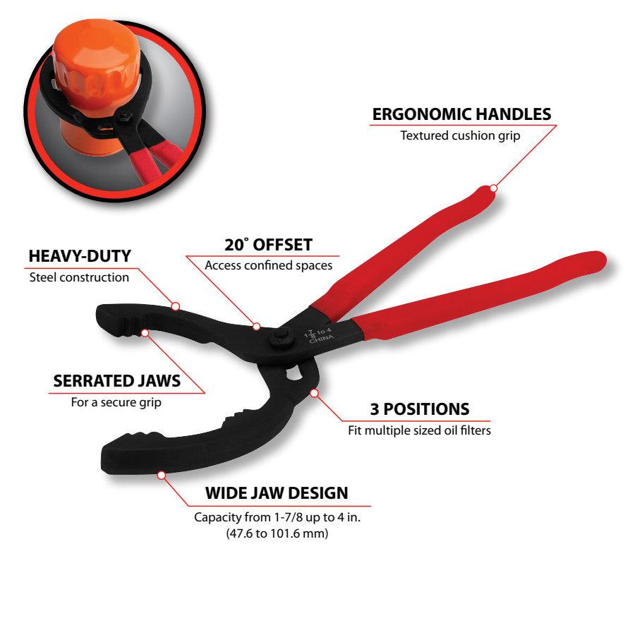 Performance Tool W54311 Oil Filter Wrench