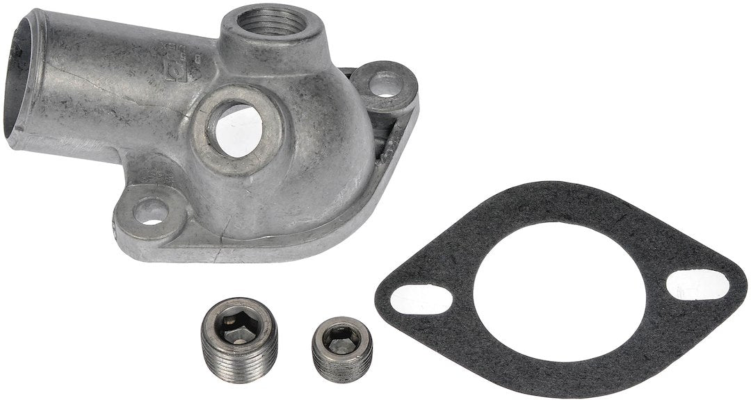 Dorman 9022009 15-Degree Silver Metal Thermostat Housing - image 2