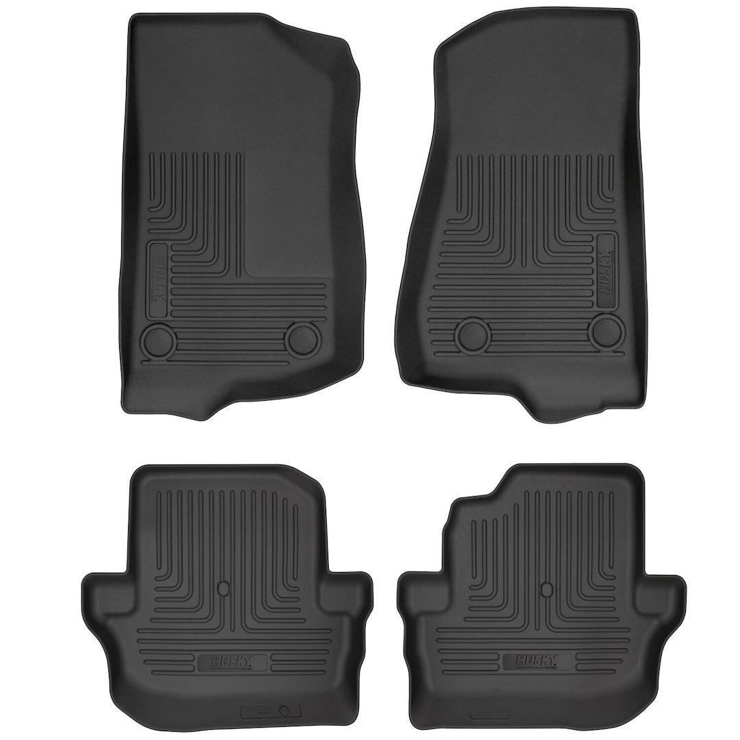 Husky Liners 93991 WeatherBeater Front and Second-Row Liner
