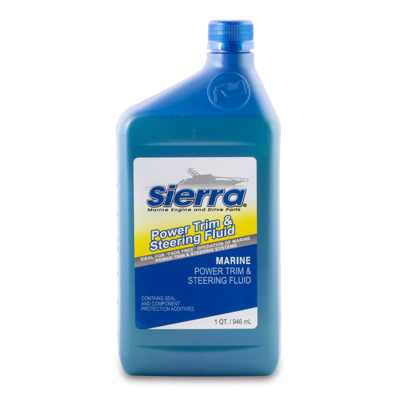Sierra Marine Power Steering Fluid (1897512) – Unit Size: 1 Quart