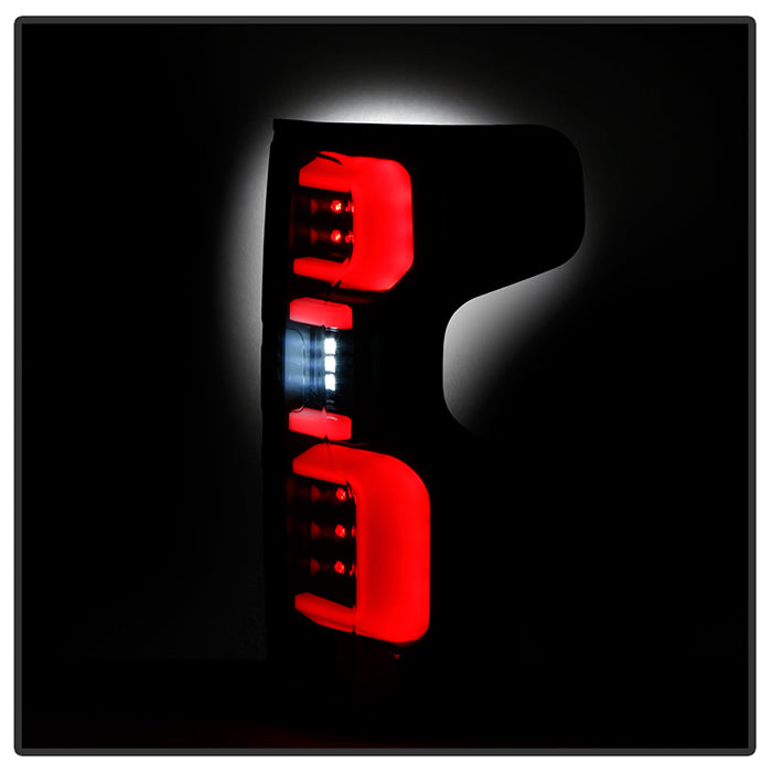 Spyder 5087256 Black LED Tail Light Assembly