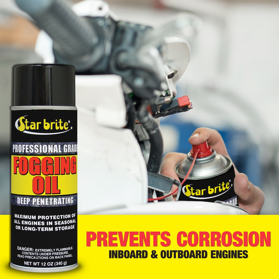 Star Brite Engine Fogging Oil (084812) – Unit Size: 12 Ounce