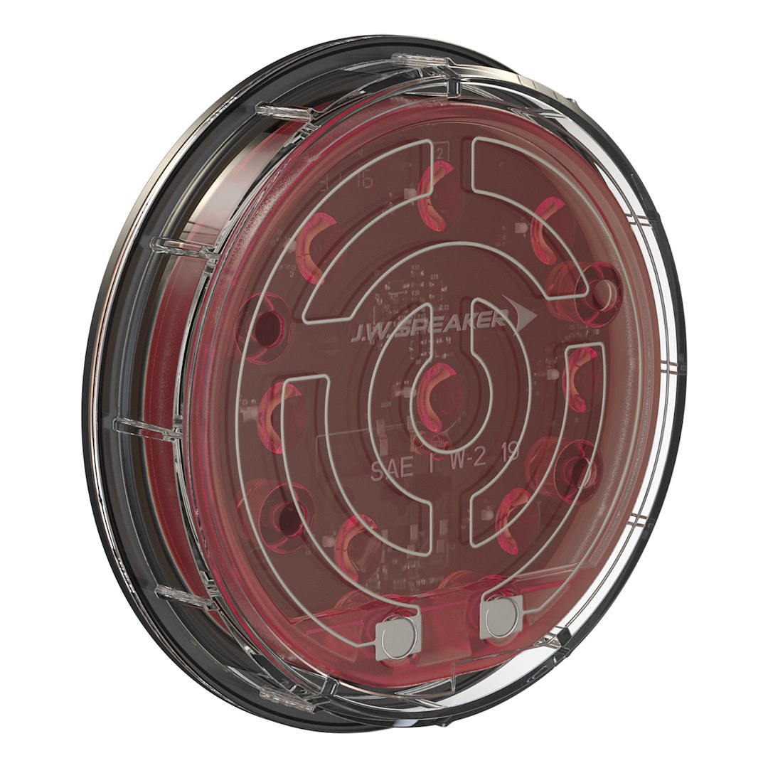 J.W. Speaker 0642091 234 Red LED Warning Light