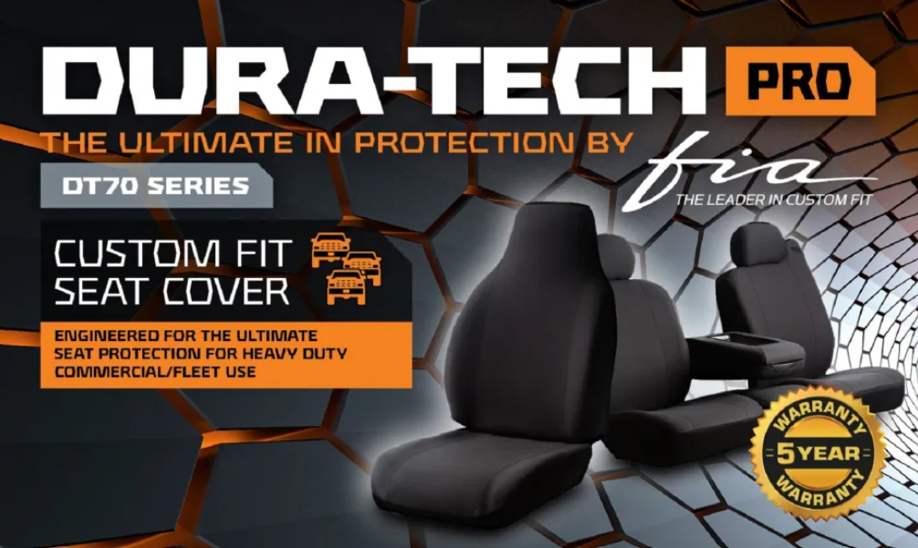 Fia DT79-44 Black Dura-Tech Pro Wraparound Seat Cover