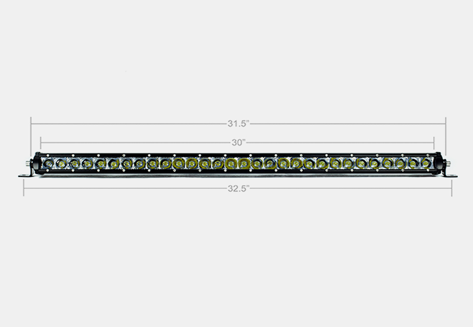 Cali Raised LED CR2847 32-Inch Tacoma Lower-Bumper Combo Kit - image 1