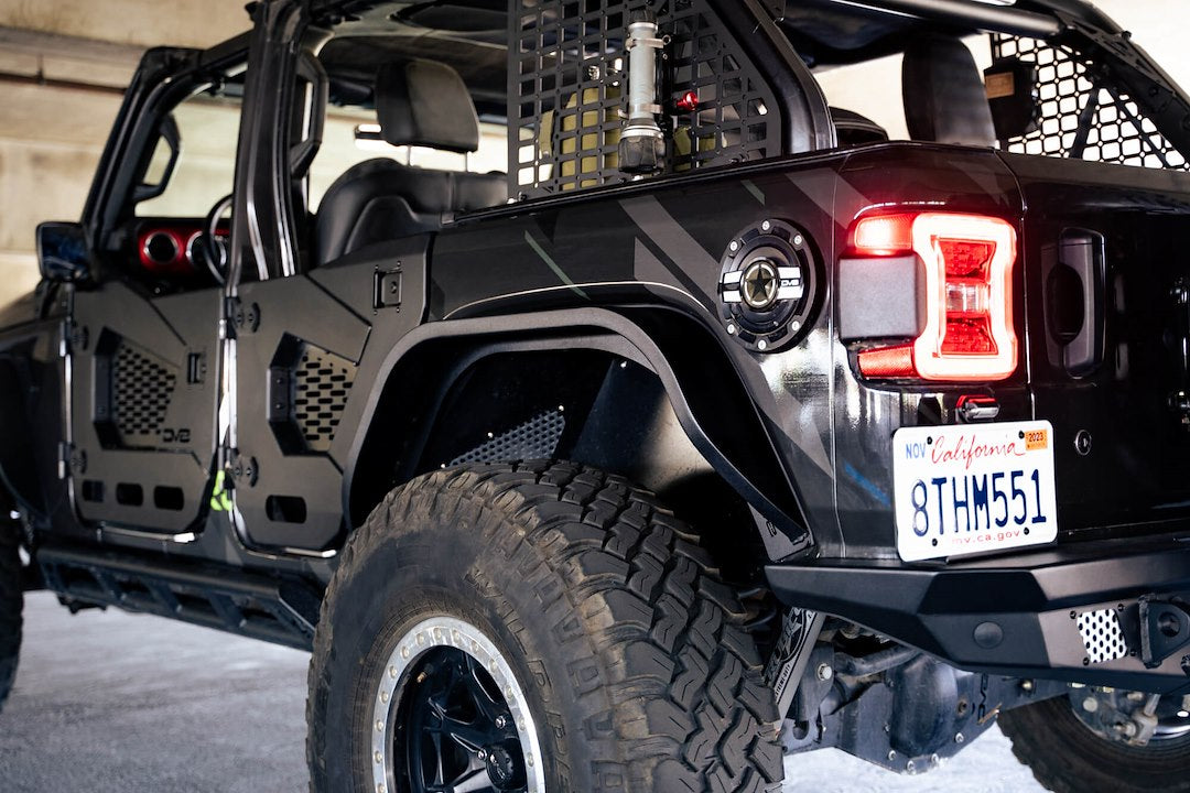 DV8 Offroad FDJL-07 Slim Wrangler JL Fender Flares