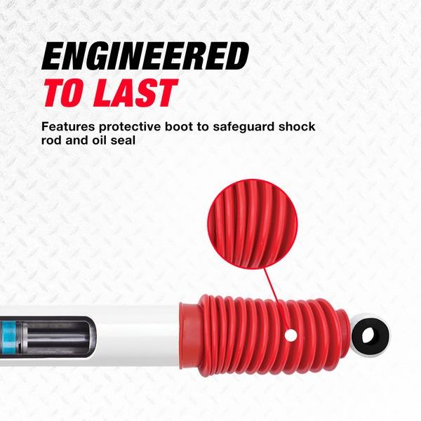 Rancho RS5417 RS5000 Steering Stabilizer, Twin Tube