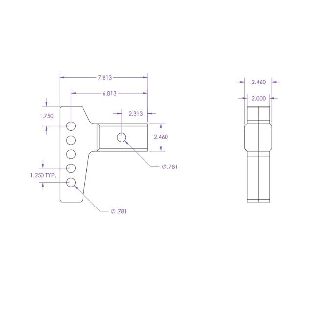 Gen-Y Hitch Gh-0352 Weight Distribution Hitch Shank - image 5