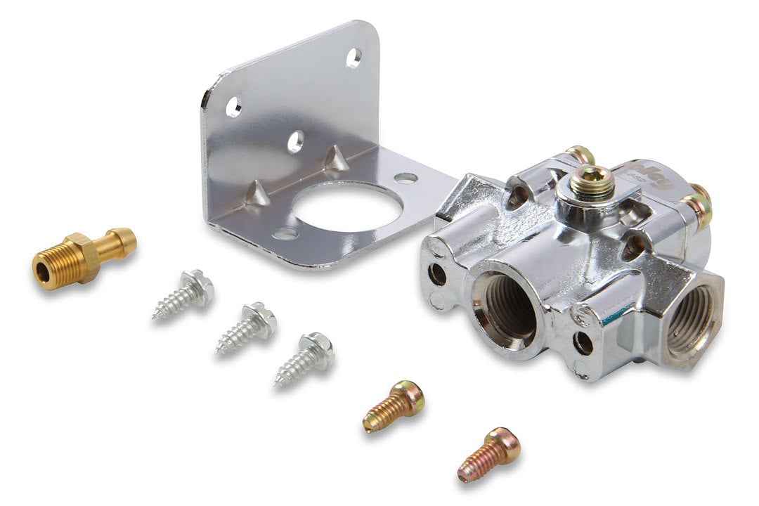Holley 12-882 Bypass Fuel Pressure Regulator, 59.5 PSI