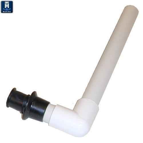 T-H Marine ODT-290-DP 18 in 90-Degree Livewell Overflow Tube