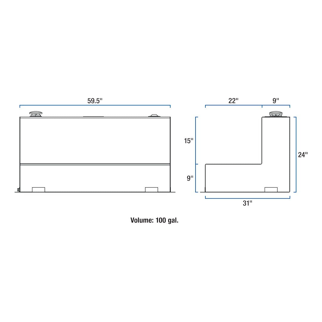 Uws Tt-100-L-T-P-B Liquid Transfer Tank - image 8