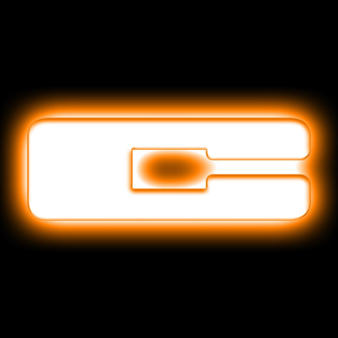 Oracle Lighting 3140-C-005 Matte Black C LED Letter Badge