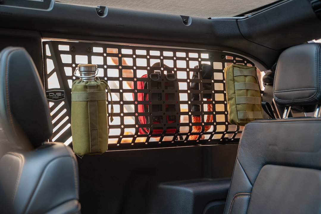 DV8 Offroad MPBR-12 Two-Door Bronco Rear MOLLE Panel