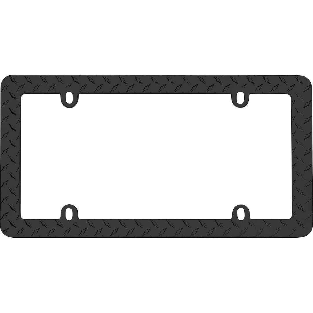 Cruiser 30850 License Plate Frame - Diamond Plate, Automotive
