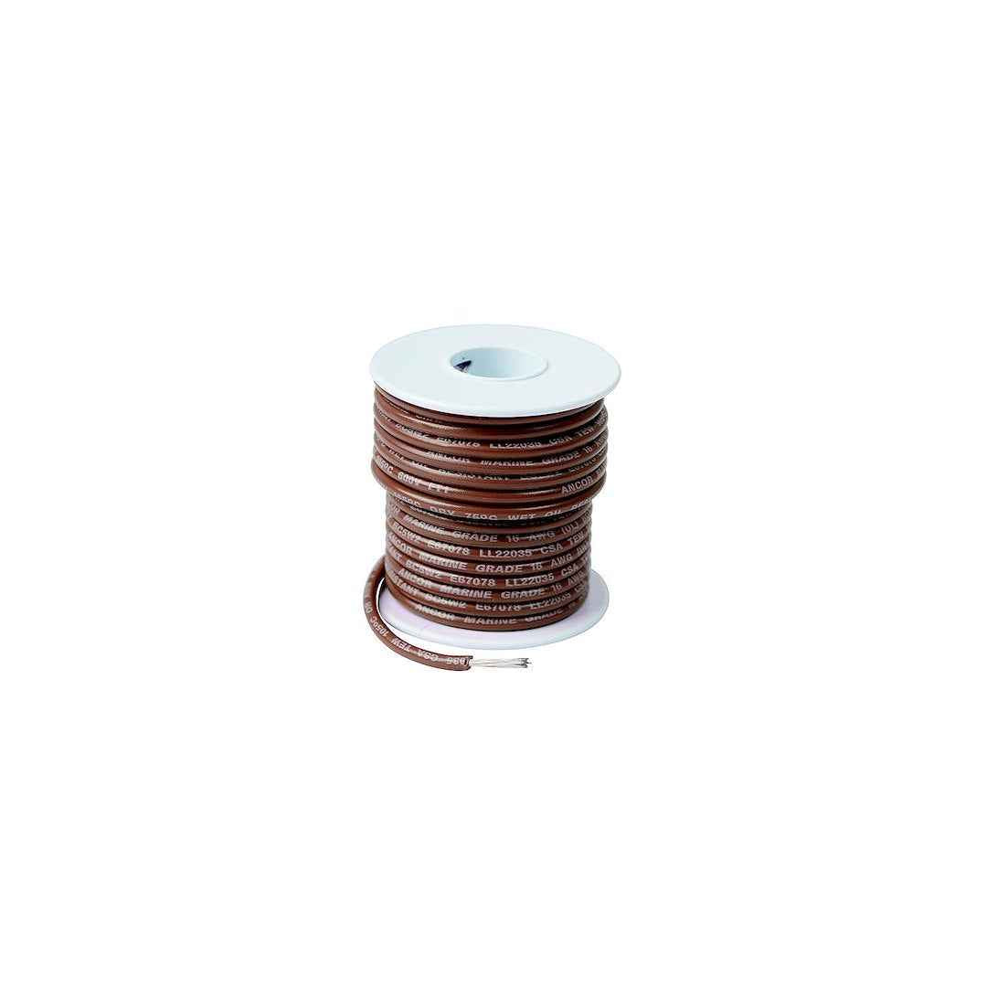 Ancor 101810 Marine Grade Primary Wire - 16 Gauge, Tan, 100 ft