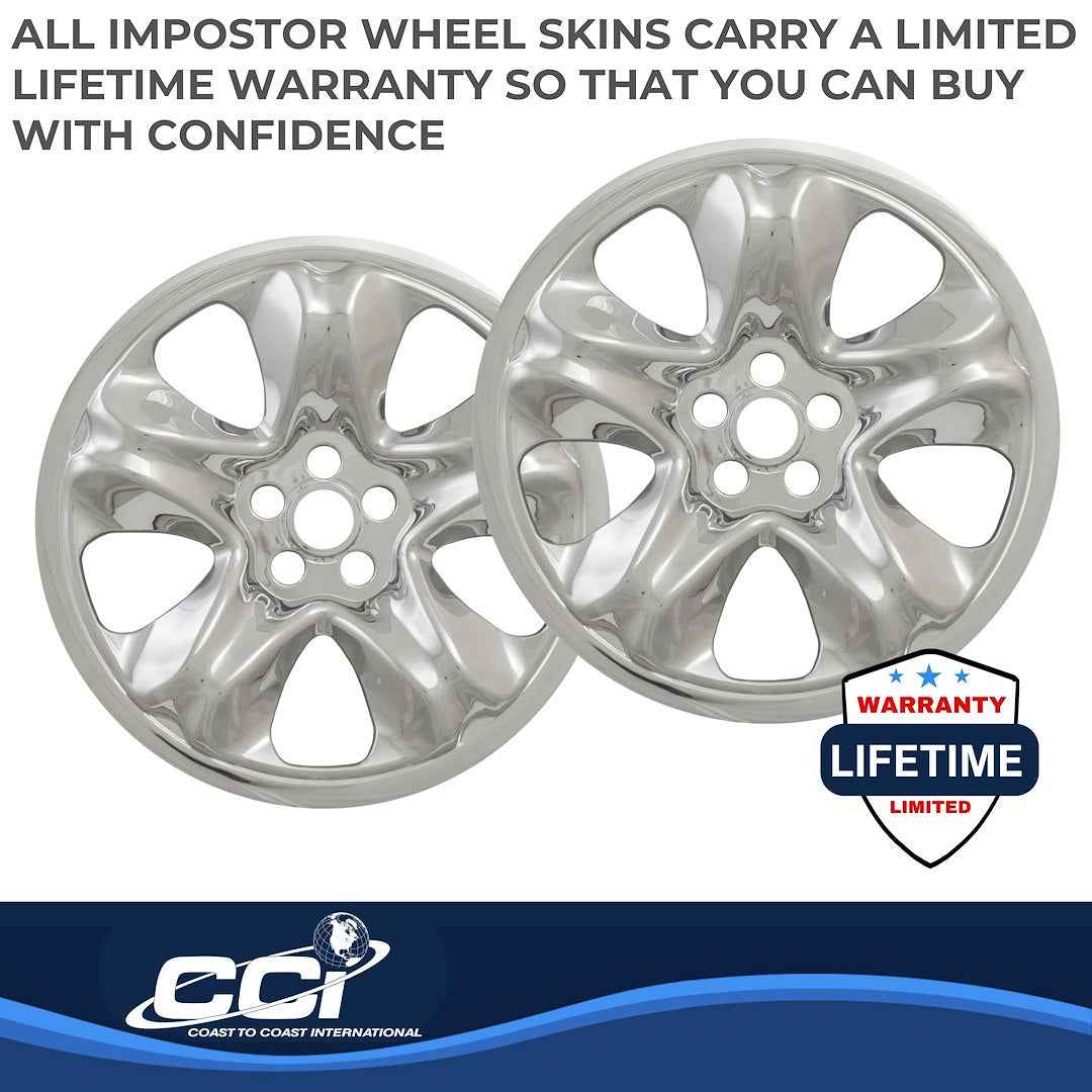 Coast To Coast IMP95X Chrome 17-Inch Forester Wheel Skins