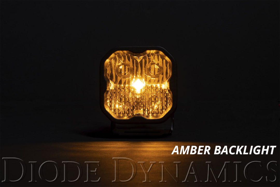 Diode Dynamics DD6910P SS3 Max Amber Fog Lights, Pair