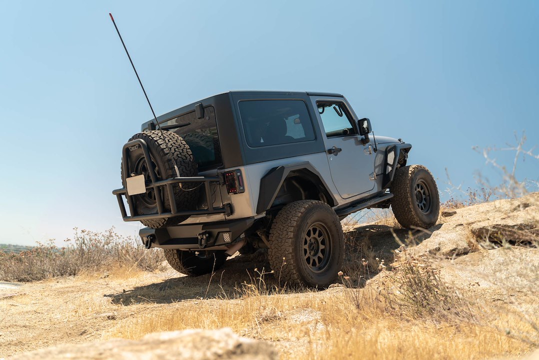 DV8 Offroad TCJK-14 Wrangler JK Spare-Tire Carrier