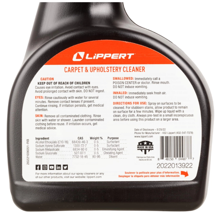 Lippert 2022013922 Carpet Cleaner - image 3