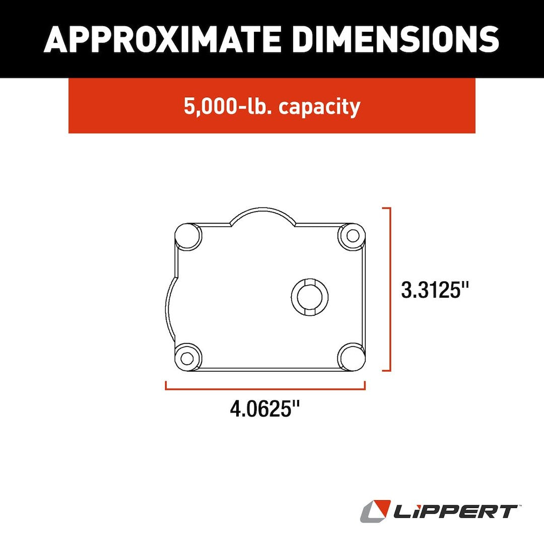 Lippert Components 141893 Trailer Landing Gear Motor - image 6