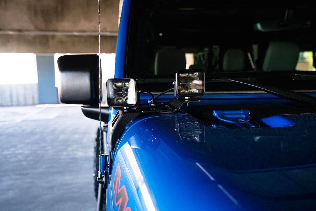 DV8 Offroad LBJL-06 Jeep JL 392/JT Light Bracket