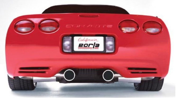 Borla S-Type Classic Cat Back System Dual Quad Exhaust System Kit 140038 - image 2