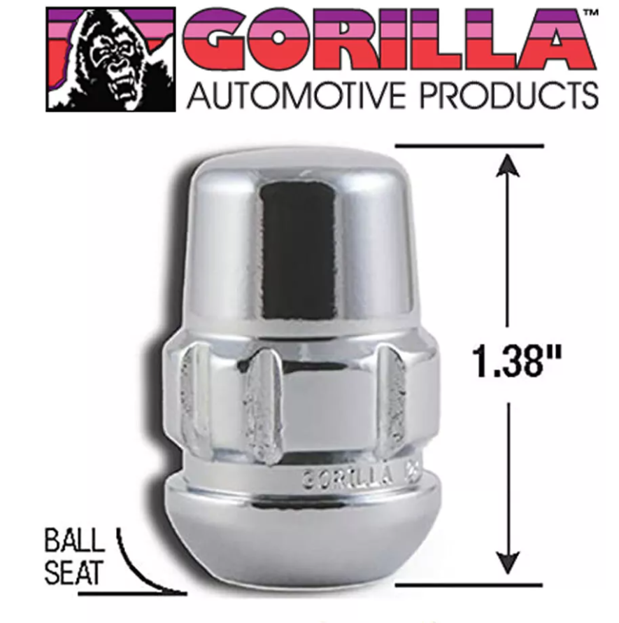 Gorilla 38431XL Honda Ball-Seat Wheel Lock, 1.38 Inch