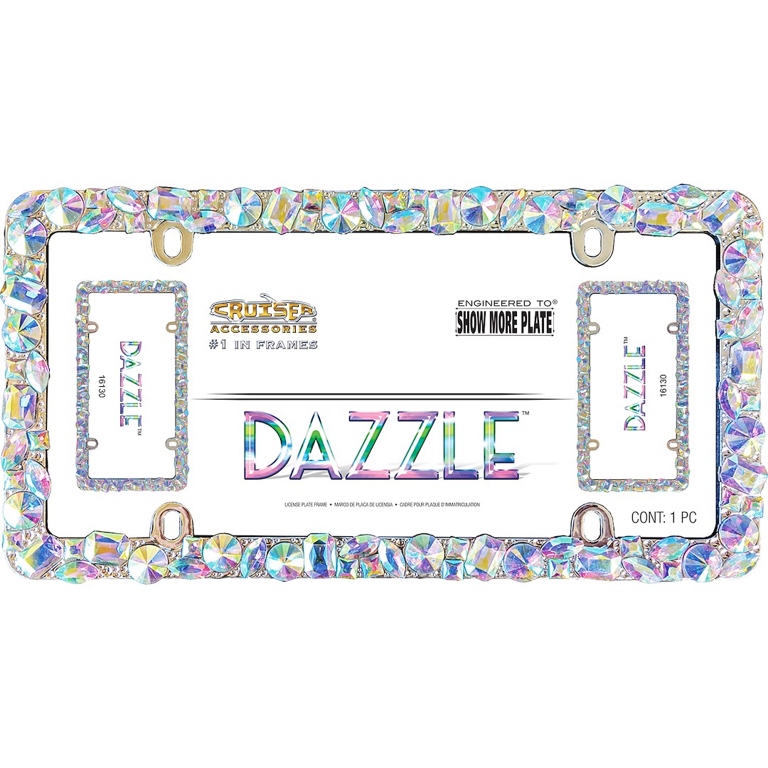 Cruiser 16130 Dazzle Chrome License Plate Frame - image 3